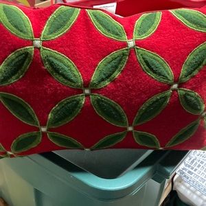 Crate and Barrel Holiday Pillow